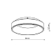 Потолочный cветильник Nowodvorski Nikki Round Led White 11200