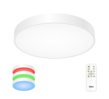 Потолочный светодиодный светильник с пультом ДУ Citilux Купер Белый CL72495G0