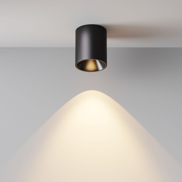 Потолочный светодиодный светильник Maytoni Technical Alfa Led C064CL-12W3K-RD-B Потолочный светодиодный светильник Maytoni Technical Alfa Led C064CL-12W3K-RD-B