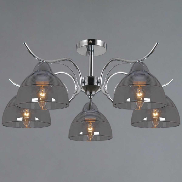 Светильник потолочный Illumico IL0733-5ASQ-25 CR AREZZO Светильник потолочный Illumico IL0733-5ASQ-25 CR AREZZO