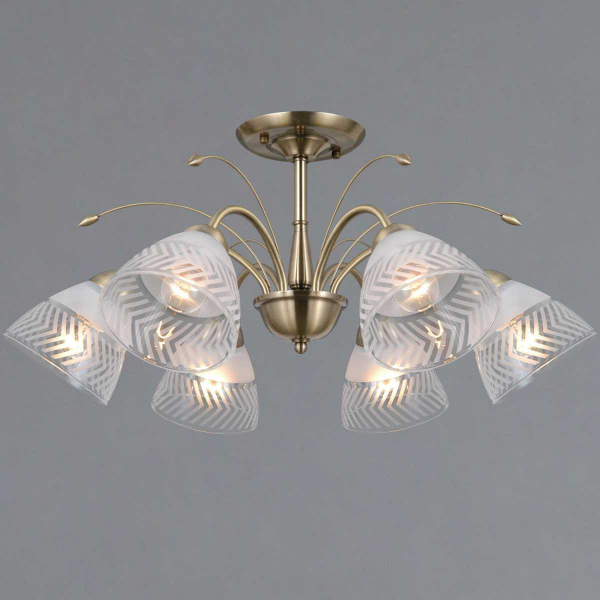 Светильник потолочный Illumico IL0594-6CSQ-25 AB AREZZO Светильник потолочный Illumico IL0594-6CSQ-25 AB AREZZO