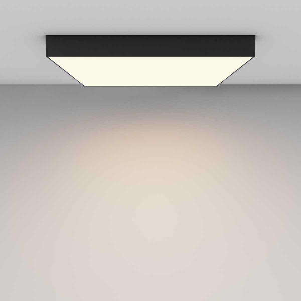Потолочный светодиодный светильник Maytoni Zon C032CL-90W3K-SQ-B Потолочный светодиодный светильник Maytoni Zon C032CL-90W3K-SQ-B