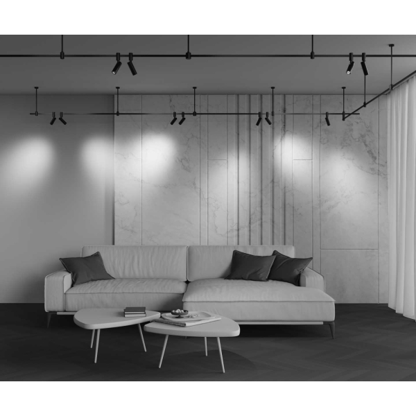 Трековый светильник  Maytoni Technical Focus Led TR144-1-12W3K-W-B