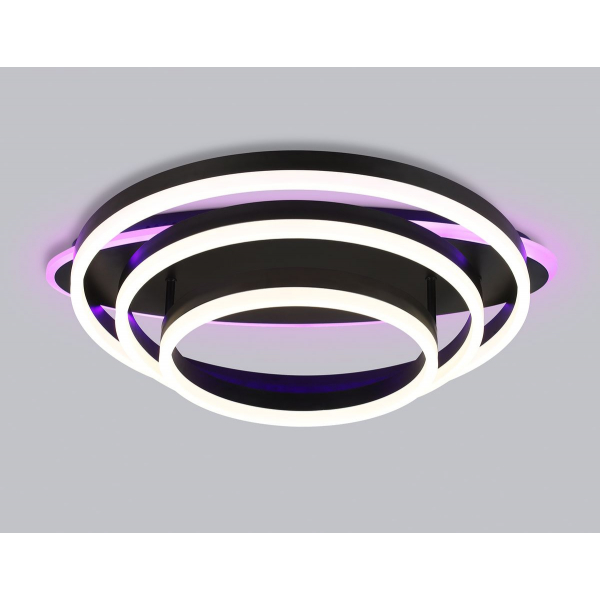 Потолочный светодиодный светильник Ambrella light Acrylica Disk FA8524 Потолочный светодиодный светильник Ambrella light Acrylica Disk FA8524
