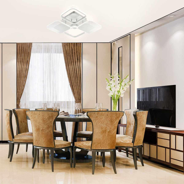 Потолочный светодиодный светильник Escada Samia 10234/4LED Потолочный светодиодный светильник Escada Samia 10234/4LED