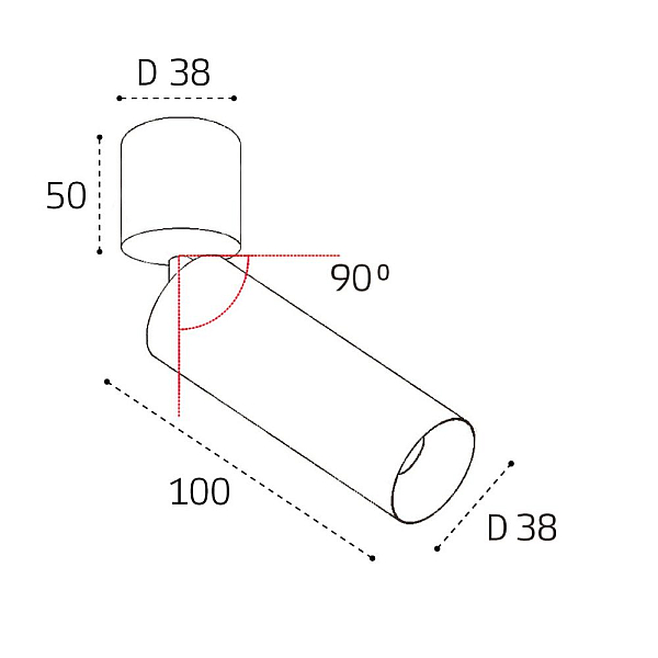 Потолочный светильник Italline IT02-023 white 3000K