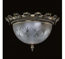 Потолочный светильник Artglass Lea II. Brass Antique