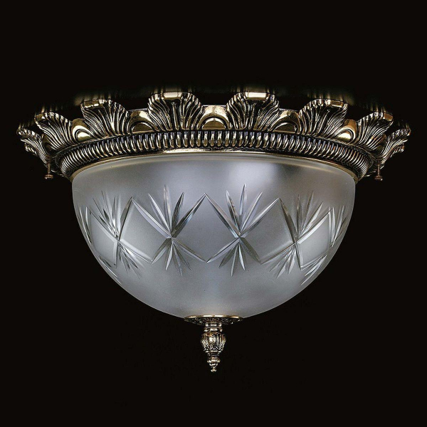 Потолочный светильник Artglass Lea II. Brass Antique Потолочный светильник Artglass Lea II. Brass Antique