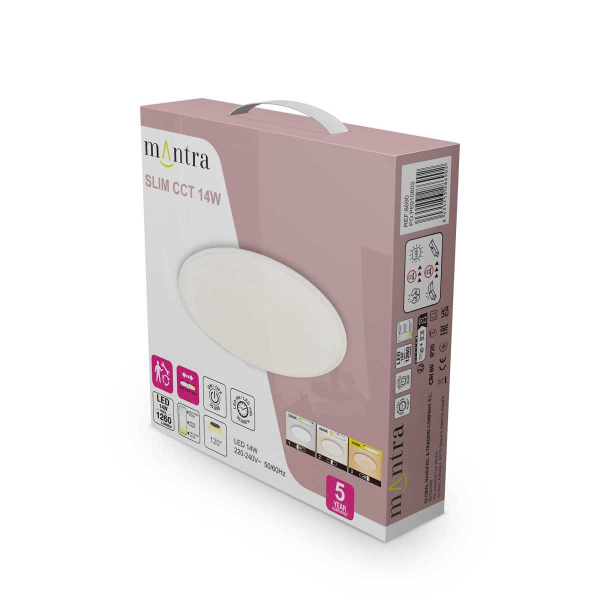 Потолочный светильник Mantra SLIM CCT 8691