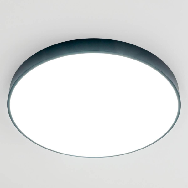Потолочный светодиодный светильник с пультом ДУ Citilux Купер RGB Черный CL724105G1 Потолочный светодиодный светильник с пультом ДУ Citilux Купер RGB Черный CL724105G1