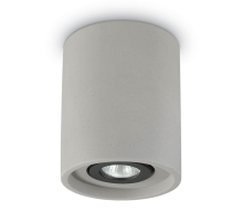 Потолочный светильник Ideal Lux Oak PL1 Round Cemento 150437