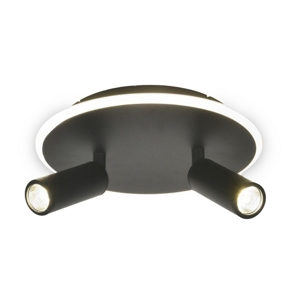 Потолочный светодиодный светильник Escada 20046SMA/02LED BK Потолочный светодиодный светильник Escada 20046SMA/02LED BK