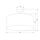 Потолочный светильник TK Lighting 4240 Rondo Graphite