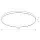 Потолочный cветильник Nowodvorski Agnes Round Led Pro White 10982