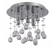 Потолочный светильник Ideal Lux Moonlight PL5 Cromo 094649