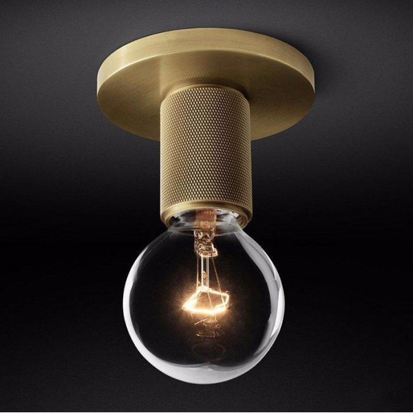 Потолочный светильник Imperium Loft RH Utilitaire Socket Flushmount 123677-22 Потолочный светильник Imperium Loft RH Utilitaire Socket Flushmount 123677-22