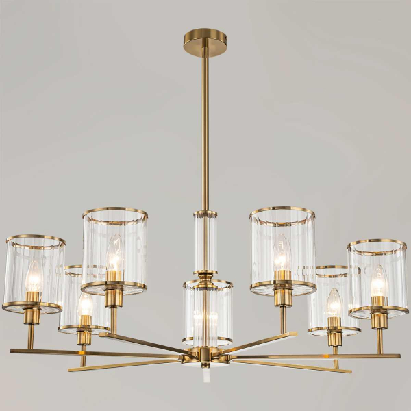 Потолочный светильник ILLUMICO IL0183-8C-79 COPPER KOPNINI Потолочный светильник ILLUMICO IL0183-8C-79 COPPER KOPNINI