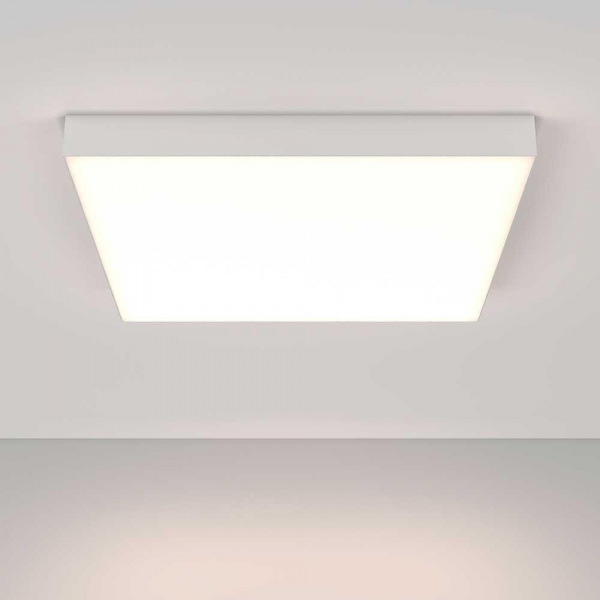 Потолочный светодиодный светильник Maytoni Zon C032CL-90W4K-SQ-W Потолочный светодиодный светильник Maytoni Zon C032CL-90W4K-SQ-W