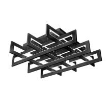 Потолочный светодиодный светильник iLedex Stalker 9082-800*800-X 192W BK