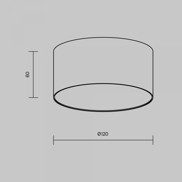 Потолочный светильник Technical C032CL-12W2.7K-RD-MG Потолочный светильник Technical C032CL-12W2.7K-RD-MG