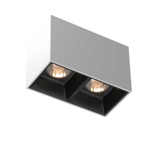 Потолочный светодиодный светильник Maytoni Technical Alfa Led C065CL-02-L12W3K-W