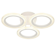 Светильник потолочный светодиодный ЭРА Модерн Ring CLL-1-39W 4K WH без ДУ белый Б0069742