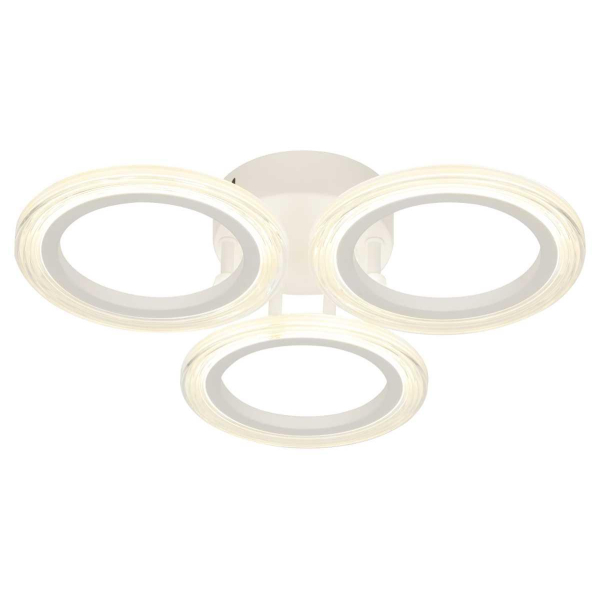 Светильник потолочный светодиодный ЭРА Модерн Ring CLL-1-39W 4K WH без ДУ белый Б0069742