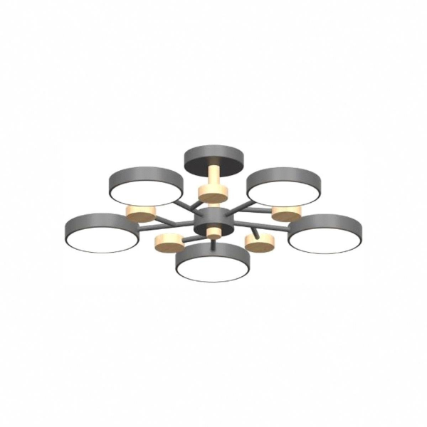 Потолочный cветильник LED4U L3204-620 GR Потолочный cветильник LED4U L3204-620 GR