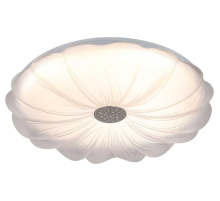 Светильник потолочный светодиодный ЭРА Классик без ДУ SPB-6 Muze 84W-3K-6,5K WH+CH 3000-6500К белый/шампань Б0070190