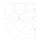 Потолочный светильник TK Lighting 4394 Mona Gray