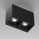 Потолочный светодиодный светильник Maytoni Technical Alfa Led C065CL-02-L12W4K-B