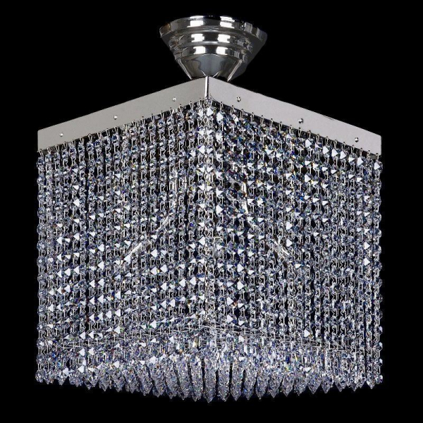 Потолочный светильник Artglass Leandra 300X300 Nickel CE Потолочный светильник Artglass Leandra 300X300 Nickel CE