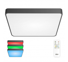 Потолочный светодиодный светильник с пультом ДУ Citilux Купер RGB Черный CL724K105G1