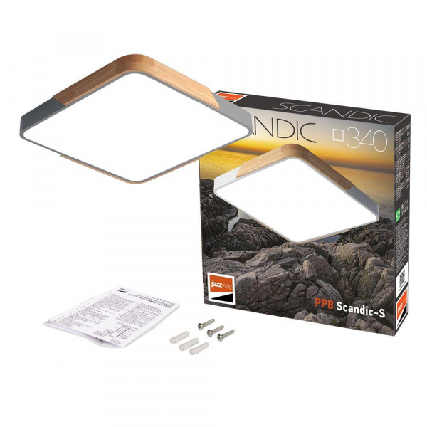 Потолочный светодиодный светильник Jazzway PPB Sсandic-S 5037373 Потолочный светодиодный светильник Jazzway PPB Sсandic-S 5037373