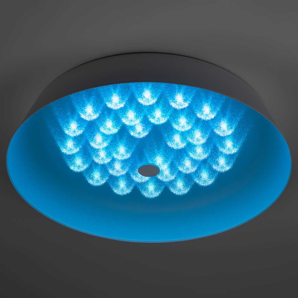 Светильник потолочный светодиодный ЭРА Классик с ДУ SPB-6-80-RC Locus RGB 80Вт RGB 3000-6500 с ДУ Б0053316