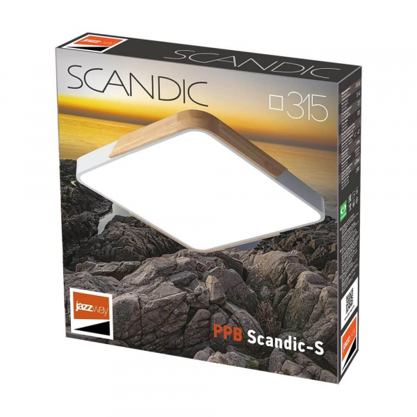Потолочный светодиодный светильник Jazzway PPB Sсandic-S 5037298 Потолочный светодиодный светильник Jazzway PPB Sсandic-S 5037298