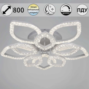 Светильник потолочный Reluce 28120-0.3-5+5C WH