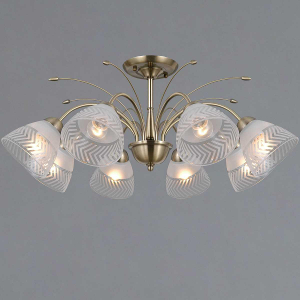 Светильник потолочный Illumico IL0594-8CSQ-25 AB AREZZO Светильник потолочный Illumico IL0594-8CSQ-25 AB AREZZO