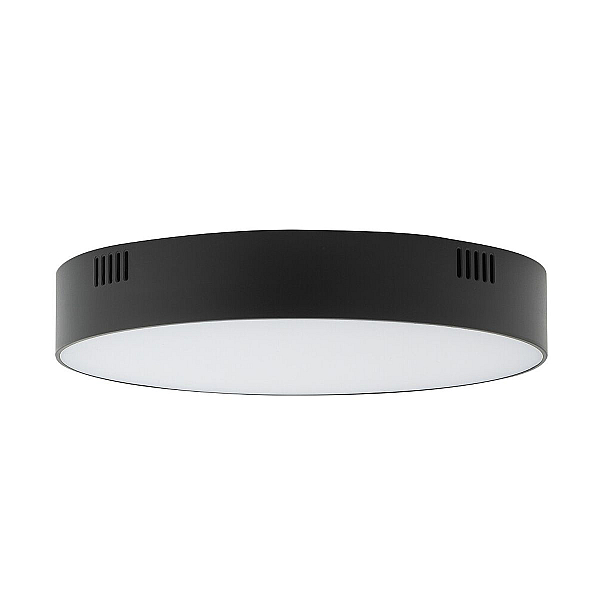 Потолочный cветильник Nowodvorski Lid Round Led Black 10407