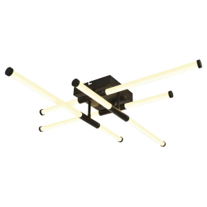 Светильник потолочный светодиодный ЭРА Модерн Fliss CLL-1 72W 3K-6K RC BK с ду черный Б0069744