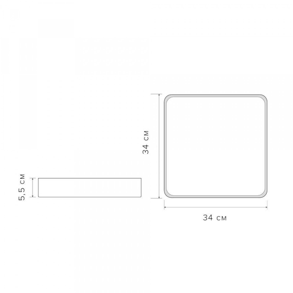 Потолочный светодиодный светильник Jazzway PPB Sсandic-S 5037311 Потолочный светодиодный светильник Jazzway PPB Sсandic-S 5037311