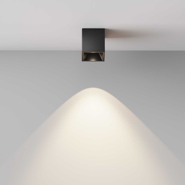 Потолочный светильник Maytoni Technical Alfa LED C064CL-5W4K-SQ-B Потолочный светильник Maytoni Technical Alfa LED C064CL-5W4K-SQ-B