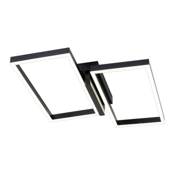 Потолочный светодиодный светильник Escada Scales 10209/2LED Black Потолочный светодиодный светильник Escada Scales 10209/2LED Black
