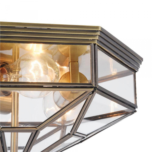 Потолочный светильник Maytoni Zeil H356-CL-03-BZ Потолочный светильник Maytoni Zeil H356-CL-03-BZ
