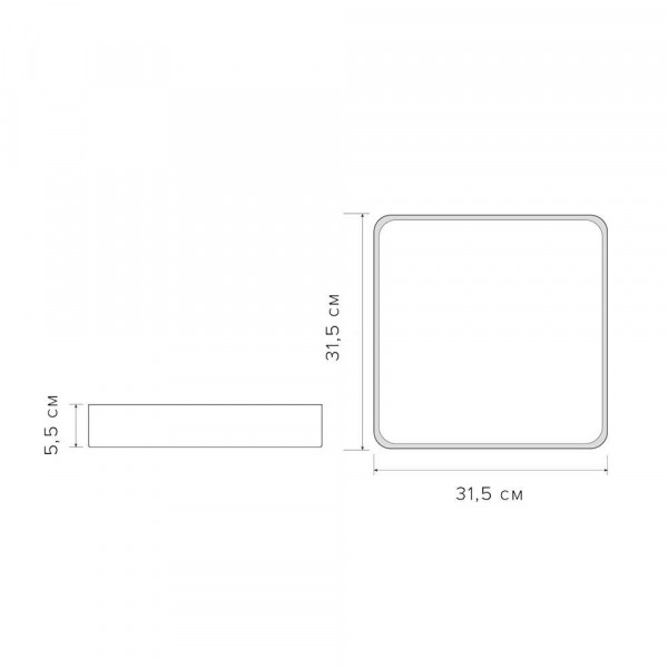 Потолочный светодиодный светильник Jazzway PPB Sсandic-S 5037359 Потолочный светодиодный светильник Jazzway PPB Sсandic-S 5037359