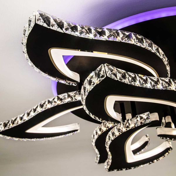 Потолочный светильник LED4U L2839-9 BK Потолочный светильник LED4U L2839-9 BK