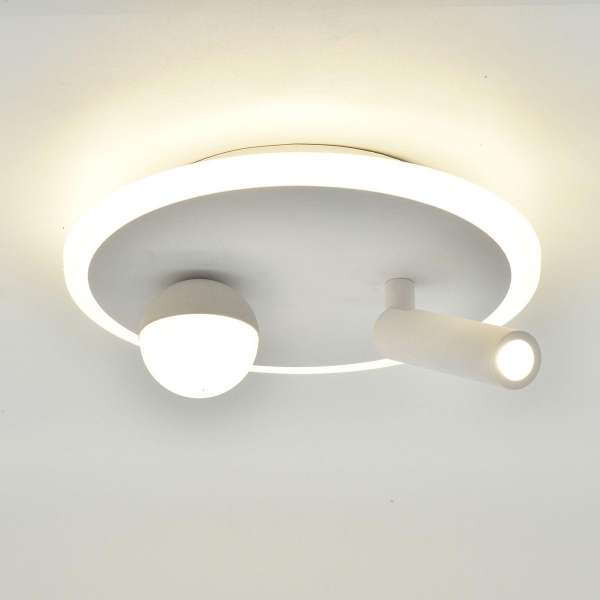 Потолочный светодиодный светильник Escada 20022SMA/01LED SWH Потолочный светодиодный светильник Escada 20022SMA/01LED SWH