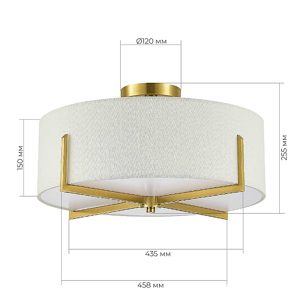 Потолочный светильник Evoluce LINTON SLE3010-302-04