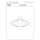 Потолочный светильник Lucide Corina 03147/40/38