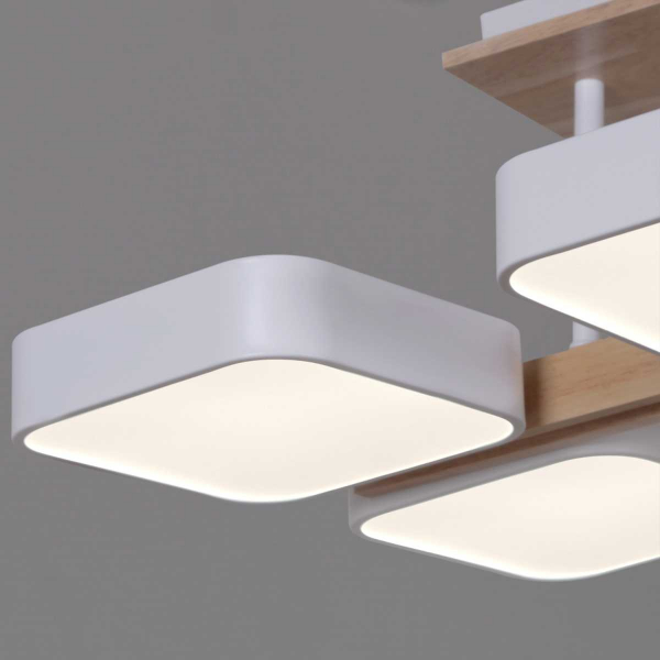 Светильник потолочный Reluce 03359-0.3-06 WH+WOOD Светильник потолочный Reluce 03359-0.3-06 WH+WOOD
